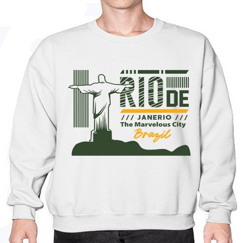 Rio de Janerio 1734# - cities- Sweatshirt - Crew