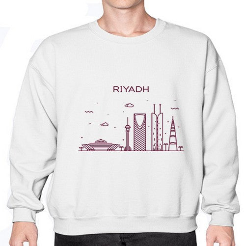 Riyadh 1739# - cities- Sweatshirt - Crew