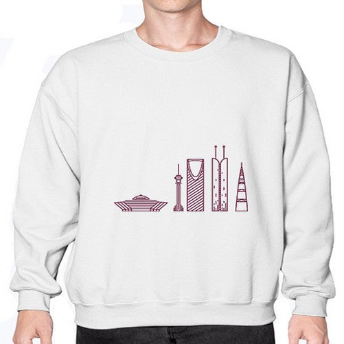 Riyadh 1740# - cities- Sweatshirt - Crew
