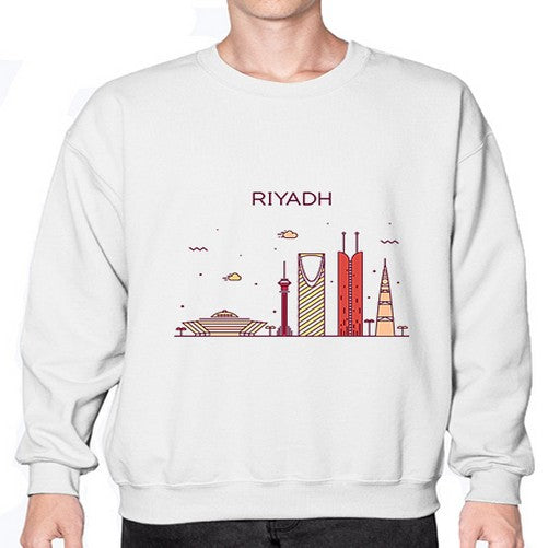 Riyadh 1742# - cities- Sweatshirt - Crew