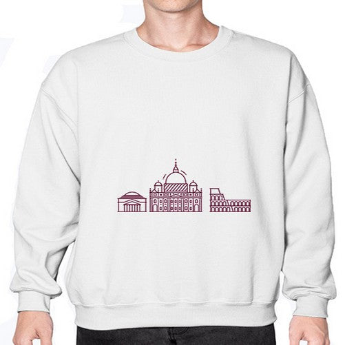 Rome 1749# - cities- Sweatshirt - Crew