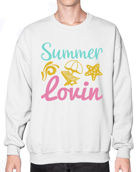SUMMER LOVIN Style 2# - summer- Sweatshirt - Crew