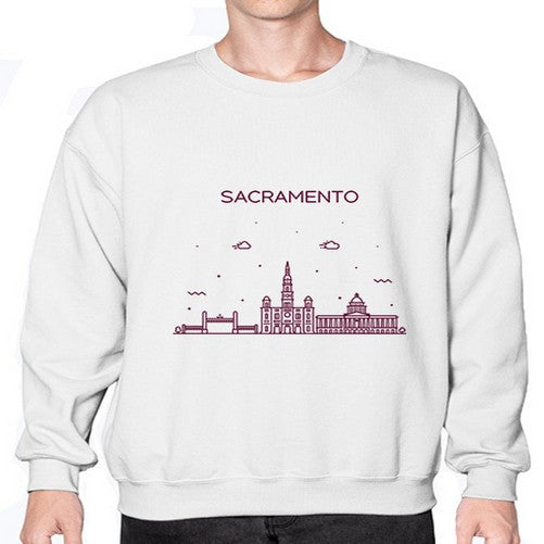 SacramentoCL 1761# - cities- Sweatshirt - Crew