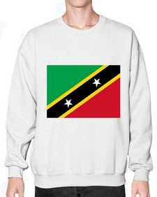 Saint Kitts and Nevis 1764# - world flags- Sweatshirt - Crew