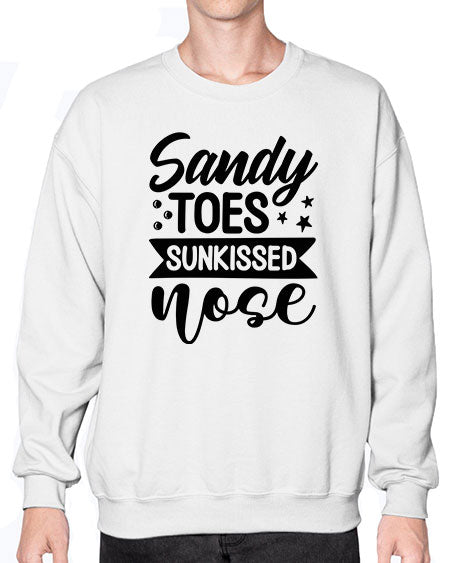 Sandy toes sunkissed nose 01# - summer- Sweatshirt - Crew