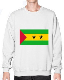 Sao Tome and Principe 1799# - world flags- Sweatshirt - Crew