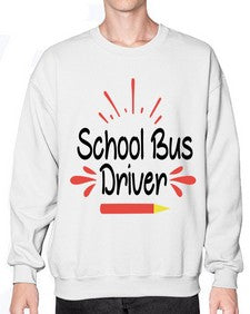School Bus Driver 793# - graduation- Sweatshirt - Crew