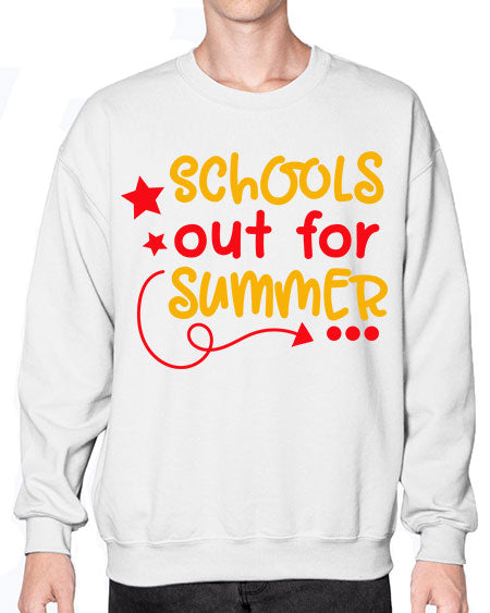 SchoolsOutSummer 83# - summer- Sweatshirt - Crew
