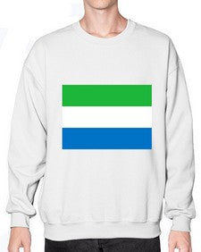 Sierra Leone 1841# - world flags- Sweatshirt - Crew