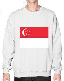 Singapore 1842# - world flags- Sweatshirt - Crew