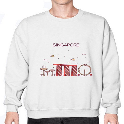 Singapoure 1848# - cities- Sweatshirt - Crew