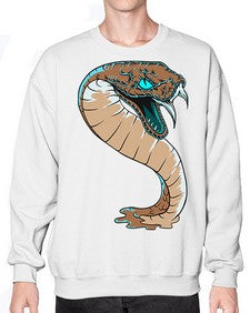 Snake 209# - cartoon animals- Sweatshirt - Crew