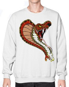 Snake 213# - cartoon animals- Sweatshirt - Crew