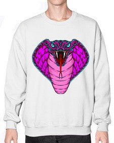 Snake 214# - cartoon animals- Sweatshirt - Crew
