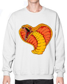 Snake 216# - cartoon animals- Sweatshirt - Crew
