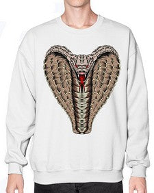 Snake 217# - cartoon animals- Sweatshirt - Crew