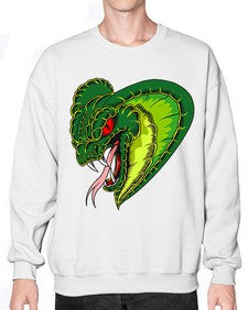 Snake 220# - cartoon animals- Sweatshirt - Crew