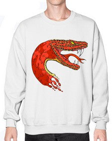 Snake 223# - cartoon animals- Sweatshirt - Crew