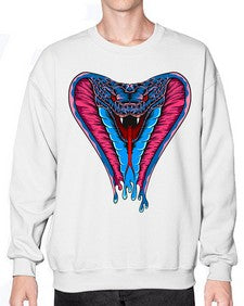 Snake 224# - cartoon animals- Sweatshirt - Crew