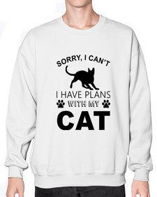 Sorry I Cant Style 116# - cats- Sweatshirt - Crew
