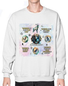 Straight Capricorn 471# - capricorn- Sweatshirt - Crew