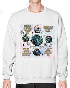 Straight Saggitarius 476# - sagittarius- Sweatshirt - Crew