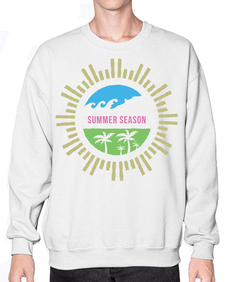 Summer Season 78# - summer- Sweatshirt - Crew