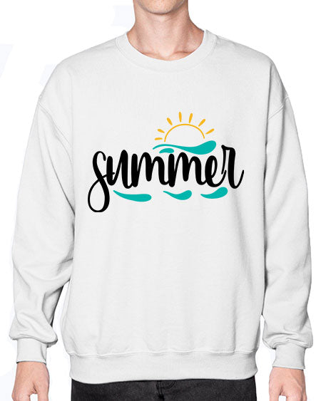 Summer sun 9# - summer- Sweatshirt - Crew