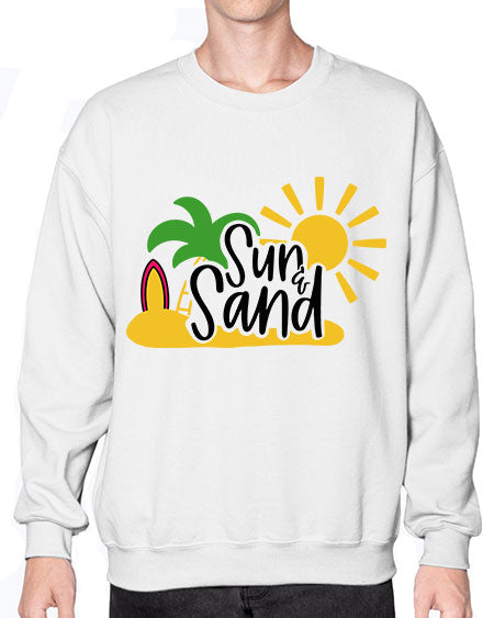Sun Sand Style 17# - summer- Sweatshirt - Crew
