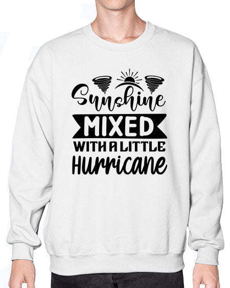 Sunshine mixed with a little hurricane 01# - summer- Sweatshirt - Crew