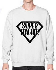 Super Teacher Style 1435# - teacher- Sweatshirt - Crew
