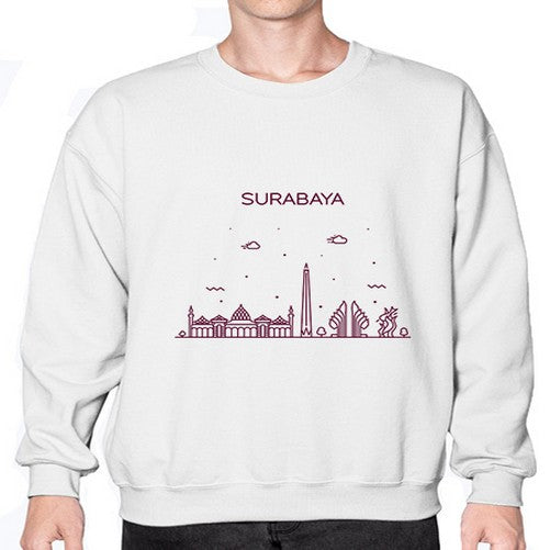 Surabaya 1903# - cities- Sweatshirt - Crew