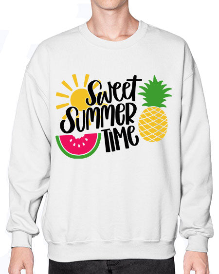 Sweet Summer Time Style 14# - summer- Sweatshirt - Crew