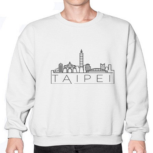 Taipei Minimal Skyline 1934# - cities- Sweatshirt - Crew