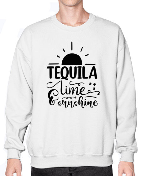Tequila lime and sunshine 01# - summer- Sweatshirt - Crew
