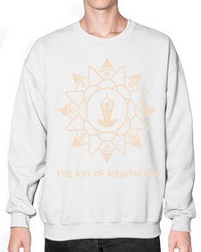 The Art of Meditation 543# - yoga- Sweatshirt - Crew