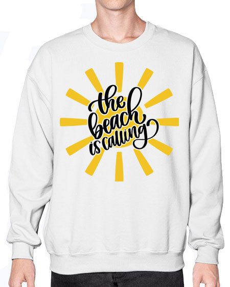 The Beachy Is Calling Style 10# - summer- Sweatshirt - Crew