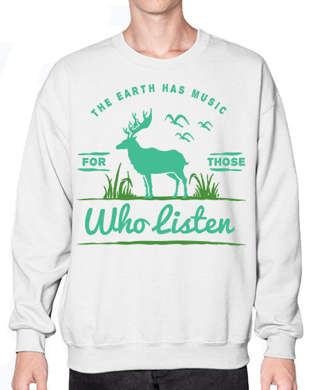 The Earth Has Music 15# - nature- Sweatshirt - Crew