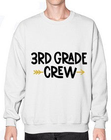 Third Grade Crew 952# - third grade- Sweatshirt - Crew