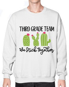 Third Grade Team 977# - third grade- Sweatshirt - Crew