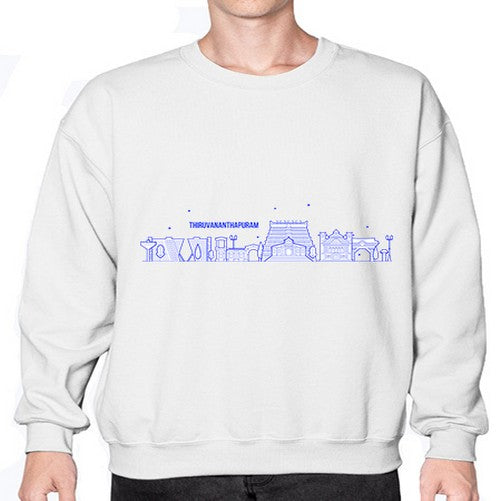 Thiruvananthapuram 1990# - cities- Sweatshirt - Crew