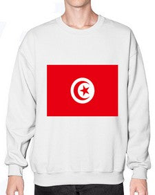 Tunisia 2014# - world flags- Sweatshirt - Crew