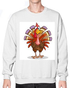 Turkey 258# - cartoon animals- Sweatshirt - Crew