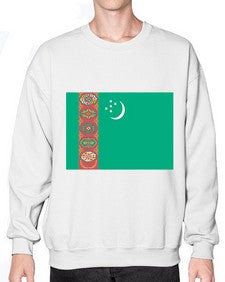 Turkmenistan 2019# - world flags- Sweatshirt - Crew