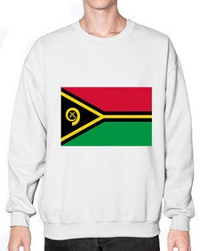 Vanuatu 2052# - world flags- Sweatshirt - Crew