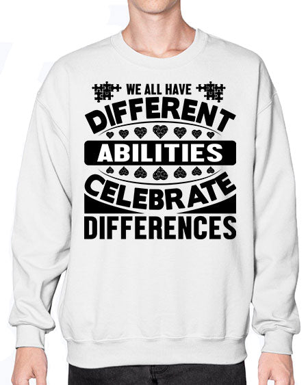 We all have Style 51# - autism- Sweatshirt - Crew