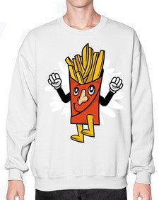 Weekend is near 265# - cartoon general- Sweatshirt - Crew