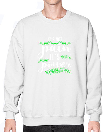 WomensitsnotpainitspowerInspirationalpregnancydoula1653# - doubla- Sweatshirt - Crew