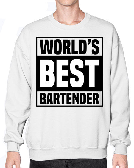 Worlds best Style 479# - bartender- Sweatshirt - Crew