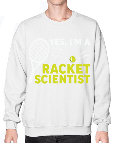 YesImARacketScientistScientistSkinite Scientist Skinite 1# - general science- Sweatshirt - Crew